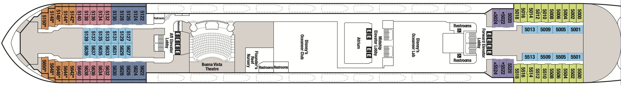 Deck 5 plan